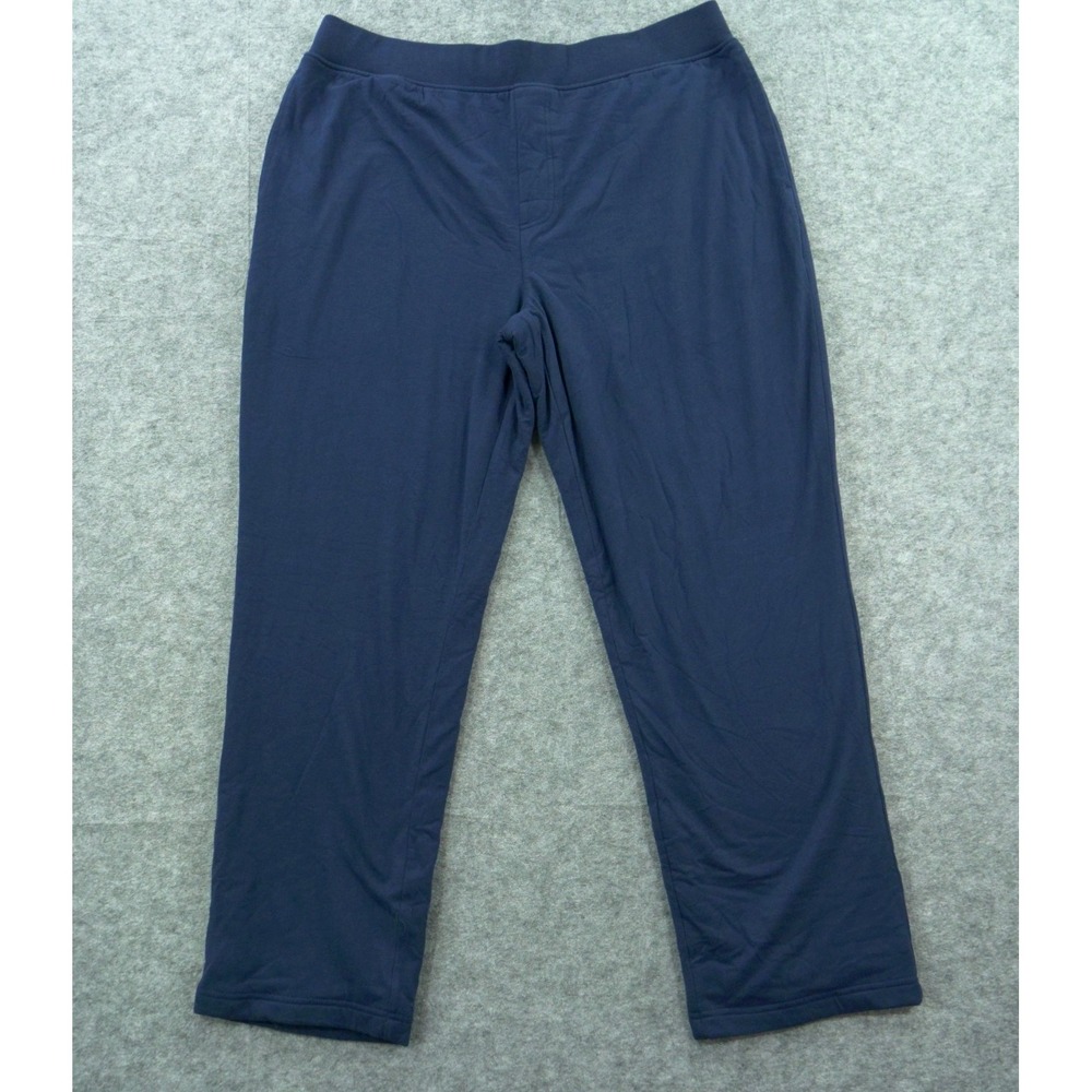 Dude Robe Pants Mens  Extra Large Blue French Terry Cloth Lounge Sleepwear New